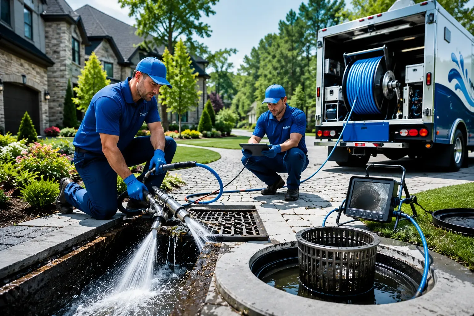 Local outdoor drain cleaning professionals in Bloomington, TX
